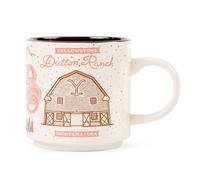 Tazza In Ceramica Yellowstone Dutton Ranch | Contiene 13 Once