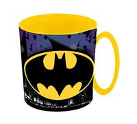 Tazza in plastica da 350 ml a scelta: - Tazza in plastica senza BPA, adatta al microonde, regalo per ragazzi (Batman)