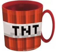 Tazza Microwave per Bambini con Grafica di Mojang Minecraft da 350 ml, senza BPA, facile da lavare e riutilizzabile