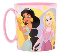 Tazza in plastica riutilizzabile Principesse Disney adatta al microonde BPA Free capacità 350 ml tazza per bambini