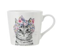 Tazza in porcellana con stampa di gatto di Mikasa Tipperleyhill, tazza in porcel