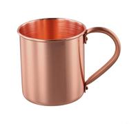 Tazza in rame puro 450 ML Mosca MULEs tazza oro dritto bicchiere per caffè birra campeggio uso esterno utensili da cucina durevoli