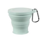 Tazza in silicone per esterni a forma di sonaglio, tazza telescopica pieghevole tazza di consumo di alcol Uüter escursione all'aperto viaggi in campeggio tazze da viaggio per le donne