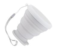 Tazza in silicone, tazza retrattile | 200 ml tazza d'acqua pieghevole in silicone portatile con coperchi per di gatto - bottiglia d'acqua riutilizzabile per escursioni all'aperto