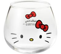 Tazza in vetro con faccia di Hello Kitty Yurayura SANRIO 320ml 501131