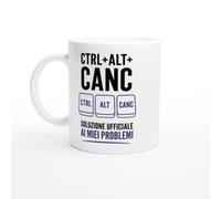 Tazza Informatico Ctrl Alt Canc Soluzione Ufficiale Ai Miei Problemi | idea regalo originale