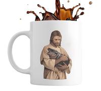 Tazza ippopotamo - Tazza da tè ippopotamo carina da 350 ml, tazze da bere divertenti, decorazione per la casa delle vacanze, tazza da caffè per uomini e donne, succo d'acqua, birra, vino, whisky