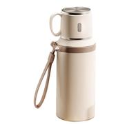 Tazza isolata - Tazza in acciaio inox - Bottiglia portatile | Contenitore da viaggio riutilizzabile con grande capacità, deliziosa doppia parete - Superfici termiche per viaggi in palestra e ufficio