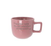 Tazza jumbo 500 ml scritta Quotes malva