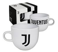 Tazza Jumbo da Latte Ufficiale Bianconera Logo Stemma JJ bianconera in Scatola Regalo Originale