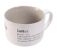 Tazza jumbo latte e Biscotti 11,5x8,5x6,8 cm in Gres VdE Tivoli 1996