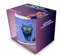 Tazza K-Pop Demon Hunters, bianca (Derpy e Sussie) 315 ml, tazza in ceramica con licenza ufficiale, prodotto K-POP per fan e collezionisti