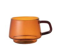 Tazza KINTO SEPIA 270 ml vetro ambrato resistente al calore tazza da tè caffè...