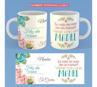 Tazza La Vita No Viene Con Un Manuale - Nome ) Personalizzabile Giorno Della