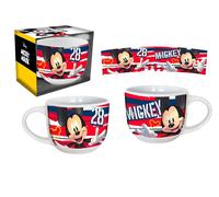TAZZA LARGA JUMBO TOPOLINO DISNEY MICKEY MOUSE IN CERAMICA 380 ML CONFEZIONE