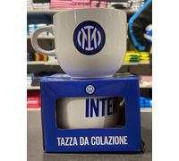 Tazza Latte Inter Ufficiale Tazzone Colazione Scatolata Doppia Stampa Interista