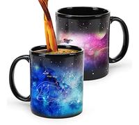 Tazza Leo, costellazione tazza di caffè, decolorazione dell'acqua riscaldata,Zodiac Constellation Cup 11oz, tazze magiche.