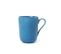 Tazza Lyngby Porcelæn con manico 33 cl Rhombe Color Mix & Match, blu