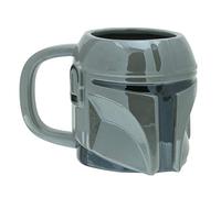 Tazza Mandalorian Elmetto Tazza in Ceramica Collezionabile Star Wars, 650ml