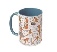 Tazza Marcus Meme - Tazza da caffè Marcus Merch con divertente verme Robert Help Meme Manico in ceramica isolato per un comodo divertimento in Internet con la cultura lattiero-casearia (B)