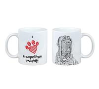 Tazza Mastino Napoletano Con Cane Io Amo Art-Dog