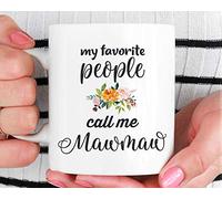 Tazza Mawmaw, regalo per la festa della mamma, tazza da caffè Mawmaw, regalo per la festa della mamma, tazza da caffè My Favorite People Call Me Mawmaw