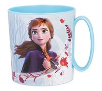 Tazza Microonde per Bambini con Grafica di Disney Frozen da 350 ml, senza BPA, Lavabile ma non in lavastoviglie e Riutilizzabile, adatta al microonde