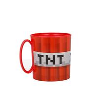 Tazza Microwave per Bambini con Grafica di Mojang Minecraft da 350 ml, senza BPA, facile da lavare e riutilizzabile