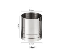 Tazza misura vino set stoviglie utensili cocktail bar jigger bevanda misura
