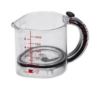 Tazza Misuratrice Regolabile 4-in-1 Multi-Funzione con Base Spatola e Sigillo, Tazze di Misurazione a Pressione per Miele, Burro di Arachidi e Ingredienti Appiccicosi, Design a Zero Sprechi