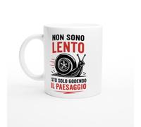 Tazza Motociclista Non Sono Lento Sto Solo Godendo Il Paesaggio | idea regalo originale