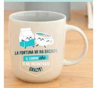 Tazza Mr Wonderful. La fortuna mi ha baciato il giorno che ti ho incontrato