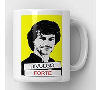 TAZZA MUG ALBERTO ANGELA DIVULGO FORTE SCIENZA- Simpatica divertente regalo