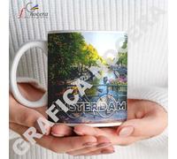 Tazza Mug Amsterdam panorama idea regalo souvenir