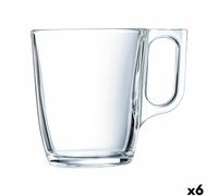 Tazza Mug Arcoroc Voluto Trasparente 250 ml [6 Unità]