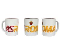 Tazza mug ceramica interno bordeaux stampa AS Roma