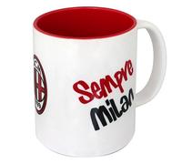 Tazza mug ceramica interno rosso AC Milan 1899