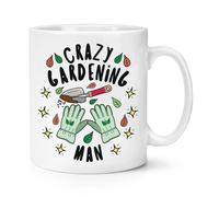 Tazza Mug Da 10oz Per Il Pazzo Giardiniere - Divertente Papà Festa Del Papà