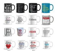 TAZZA MUG IN CERAMICA I DON'T WORK HERE PIU' FORTY REGALO COLAZIONE