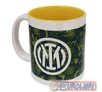 TAZZA MUG IN CERAMICA INTERNO GIALLO INTER