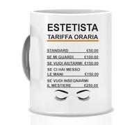 Tazza Mug in Ceramica Mestieri il mio Lavoro mi chiama ed io devo andare - sport - gadget divertenti - idea regalo (ESTETISTA)