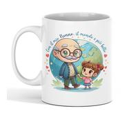 Tazza Mug in Ceramica - “Nonno, il mio miglior amico di sempre” - 11oz