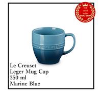 Tazza Mug Leger Le Creuset Stoneware 350 ml resistente al calore blu marino CBP