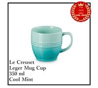 Tazza Mug Leger Le Creuset Stoneware 350 ml resistente al calore Cool Mint CBP