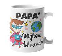 tazza mug Papà sei la migliore del mondo idea regalo per il Papà