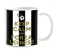 Tazza Mug personalizzabile Keep Calm e Forza bianconeri prodotto compatibile per tifosi friulani, serie udine nel cuore
