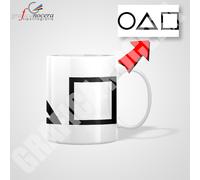 Tazza Mug Squid Game serie tv lavabile alta qualità idea regalo