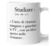 Tazza Mug - STUDIARE DESCRIZIONE DIVERTENTE - Idee Regali - Humor - 330ml