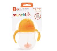Tazza Munchkin Click Lock™ Tip & Sip Flexi-straw Cup - 207ml (portocaliu)