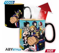 Tazza - My Hero Academia: Abystyle - Group (mug Heat Change 460 Ml / Tazza Te...